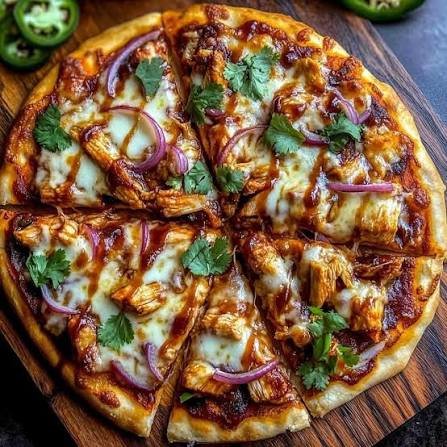 CAJUN SPICED BBQ CHICKEN PIZZA